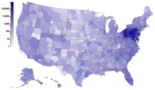 Distribution of Patients Who Obtain Care in PaTH Affiliated Health Systems